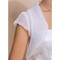 Organza blanc Chic | Moderne Bolero simple