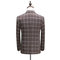 Slim fit hommes costume costume homme 5xl 3 pièces costumes hommes plaid de luxe