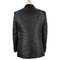 Imprimé blazer noir hommes hommes costumes pour mariage nouveau costume terno