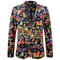 Mode manteau blazers occasionnels floral marque costumes blazers