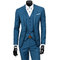 Un bouton nouveaux hommes gilet veste de costume pantalon