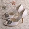 Chaussures de mariage taille réelle du talon 3.15 pouce eté talons hauts élégant