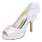 Chaussures de mariage plates-formes talons hauts hauteur de plateforme 0.59 pouce romantique