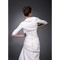 Taffetas blanc Vintage | plis Timeless Bolero