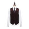 Conceptions gilet slim fit hommes porter imprimé hommes mariage costumes