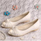 Chaussures de mariage plates formel automne