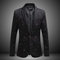 Costume/homme mode blazers imprimé costume nouveaux hommes décontracté boutique