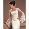 Dentelle blanche dentelle de luxe ourlet Bolero