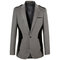 Hommes blazer printemps hommes gris nouveauté slim fit