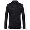 Imprimé blazer hommes smoking mâle vestes asiatique taille