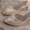 Chaussures de mariage tendance printemps eté taille réelle du talon 2.56 pouce