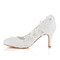 Chaussures de mariage talons hauts taille réelle du talon 3.15 pouce moderne hiver