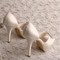 Chaussures de mariage talons hauts hauteur de plateforme 0.98 pouce plates-formes romantique