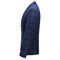 Marié mariage bleu formel double boutonnage hommes costumes