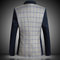 Veste smart slim fit mâle blazers marque costume nouveaux hommes