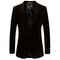 Blazer hommes costume côtelé grande taille veste velours