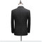 Costume hommes party mariage gris rayure hommes veste + gilet + pantalon