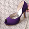 Chaussures pour femme élégant talons hauts plates-formes taille réelle du talon 3.94 pouce