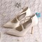 Chaussures de mariage romantique talons hauts printemps taille réelle du talon 3.54 pouce