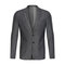 Grande taille costumes gris vestes mâle marque blazer