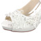 Chaussures de mariage plates-formes hauteur de plateforme 0.59 pouce talons hauts tendance