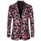 Costume de luxe noir marque blazers occasionnels printemps