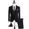 Noir nouveau slim fit costume smokings entreprise costumes blazers