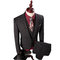 Slim fit costumes nouvelle marque hommes costume avec pantalon blazer affaires formelle