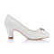 Chaussures de mariage luxueux taille réelle du talon 2.56 pouce printemps