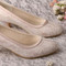 Chaussures pour femme romantique hiver taille réelle du talon 1.97 pouce