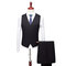 Noir ensemble marié hommes costume gilet mariage 3 pièces costumes