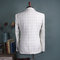 Blanc terno costumes pour hommes mode mariage bureau masculino