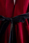Robe demoiselle d'honneur angélique a-ligne cordon courte naturel