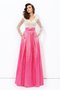 Robe de bal naturel fermeutre eclair de princesse jusqu'au sol textile taffetas