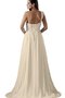 Robe mère de mariée eclaté manche nulle jusqu'au sol d'épaule asymétrique ligne a