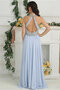 Robe de bal glamour de dos nu sage exclusif romantique