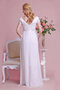 Robe de mariée honorable en satin extensible de grossesse intemporel longue