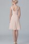 Robe demoiselle d'honneur simple bref nature fermeutre eclair manche nulle
