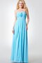 Robe demoiselle d'honneur longue plissage décolleté dans le dos manche nulle de bustier