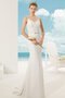 Robe de mariée attirent facile au bord de la mer textile en tulle collant