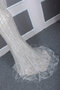 Robe de soirée fait main de traîne courte a salle intérieure avec zip naturel
