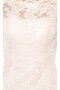 Robe de mariée longue classique trou serre en dentelle de col bateau