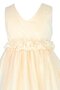 Robe cortège fille plissage fermeutre eclair jusqu'au sol manche nulle ligne a