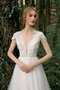 Robe de mariée brillant à la mode vintage romantique naturel