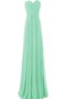 Robe demoiselle d'honneur croisade de bustier en chiffon col en forme de cœur manche nulle