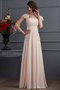 Robe de bal longue jusqu'au sol encolure en carré de princesse avec chiffon