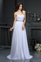 Robe de mariée longue fermeutre eclair de princesse ligne a manche nulle