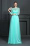 Robe de soirée longue fermeutre eclair col en bateau en 3/4 manche de princesse