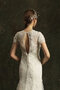 Robe de mariée satin en simulation a salle intérieure avec zip captivant romantique