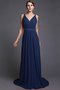 Robe demoiselle d'honneur naturel longue avec chiffon ligne a de lotus